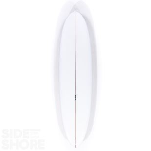 Mid Length - Clear - 7'2 x 21" x 2 3/4" - 47 L - Twin - Futures